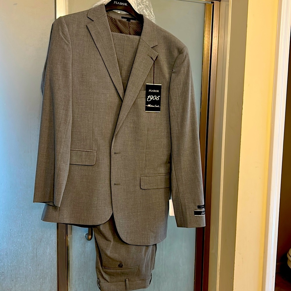 Nice Grey Plaid Suit